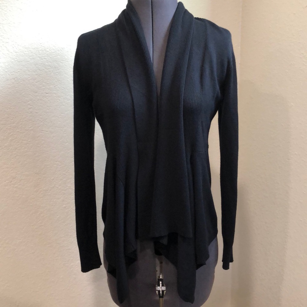NWOT Cato Waterfall Open Front Cardigan